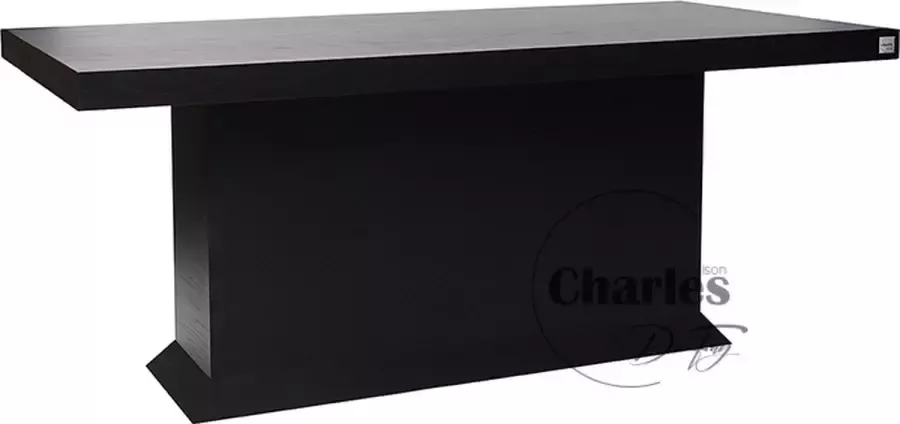 Charles Du Fay Black Oak Eettafel 180cm