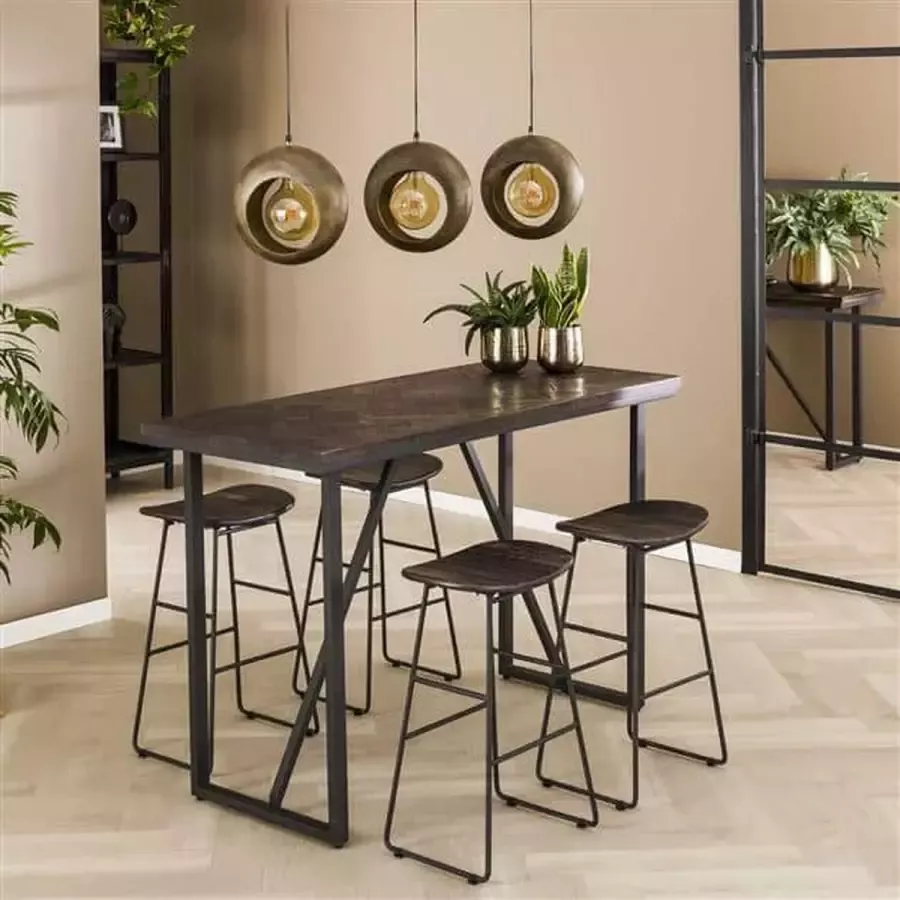 Cheers Living Bartafel Teca vine Teakhout brownwash