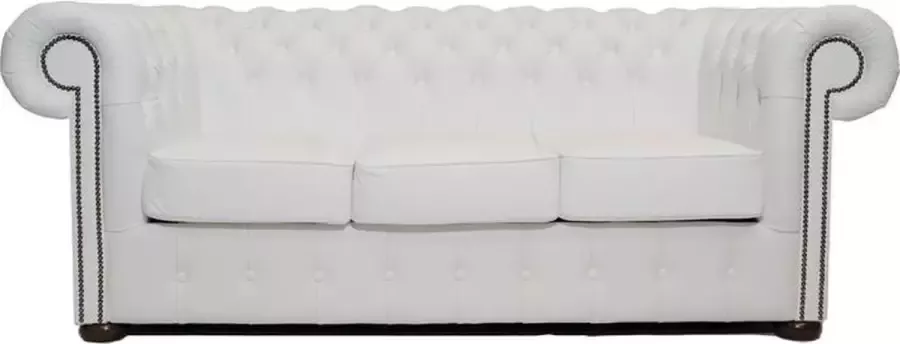 The Chesterfield Brand Chesterfield Bank Class Leer 3-zits White