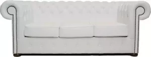 The Chesterfield Brand Chesterfield Bank Class Leer 3-zits White