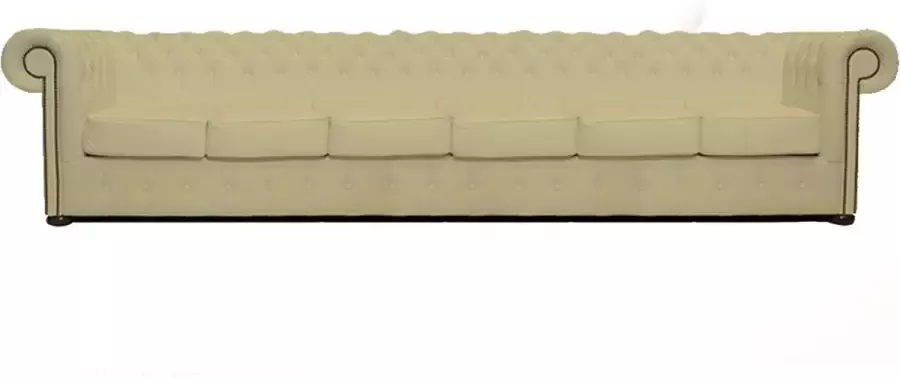 The Chesterfield Brand Chesterfield Bank Class Leer 6-zits Vanille