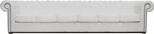 The Chesterfield Brand Chesterfield Bank Class Leer 6-zits Wit