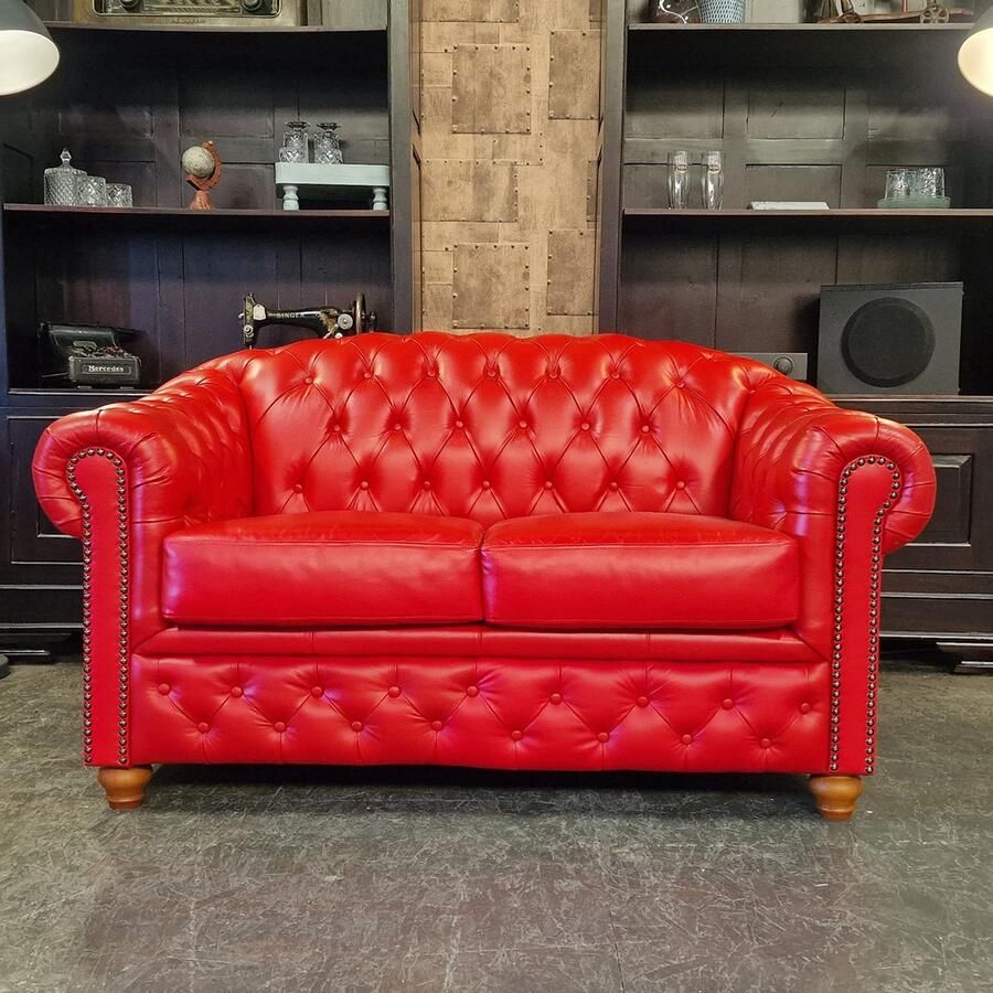 Chesterfield Chsterfield Melbourne 2-zits Red NIEUW!
