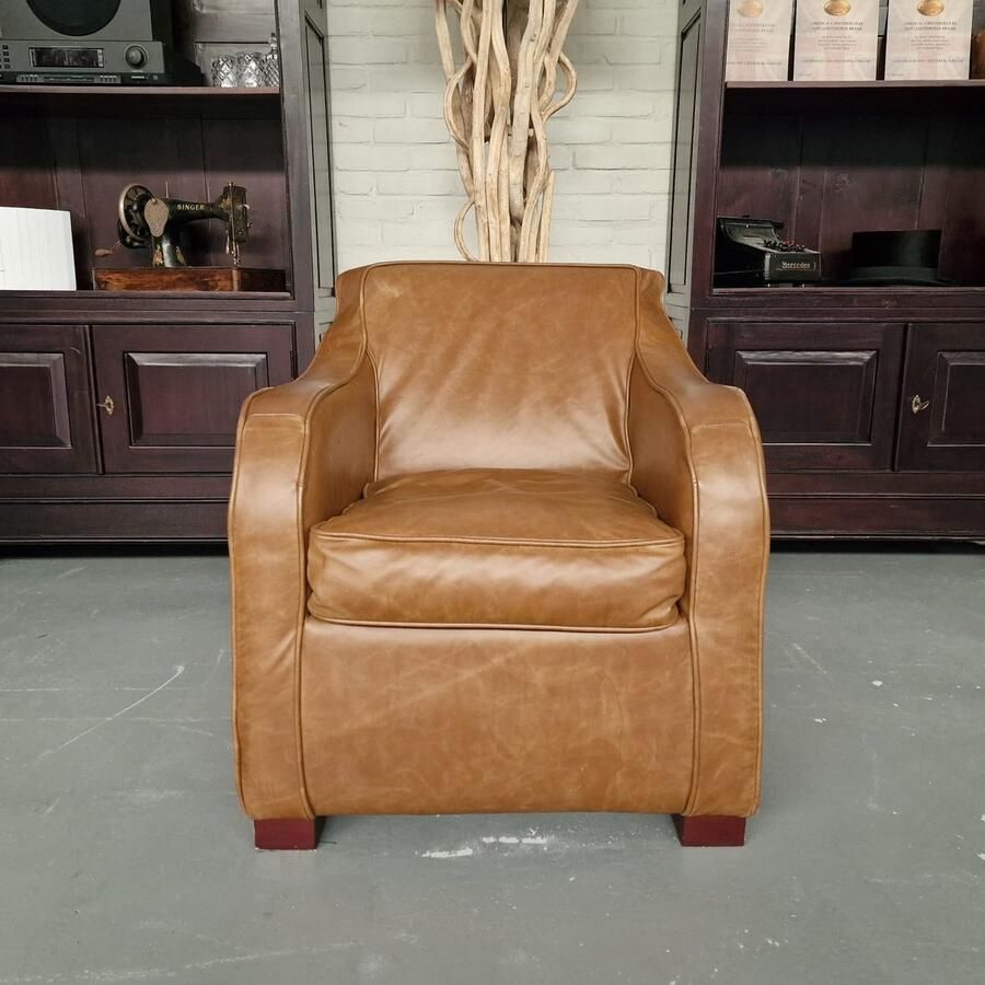 Chesterfield Classic Crawley Fauteuil – Vintage Bruin Leer