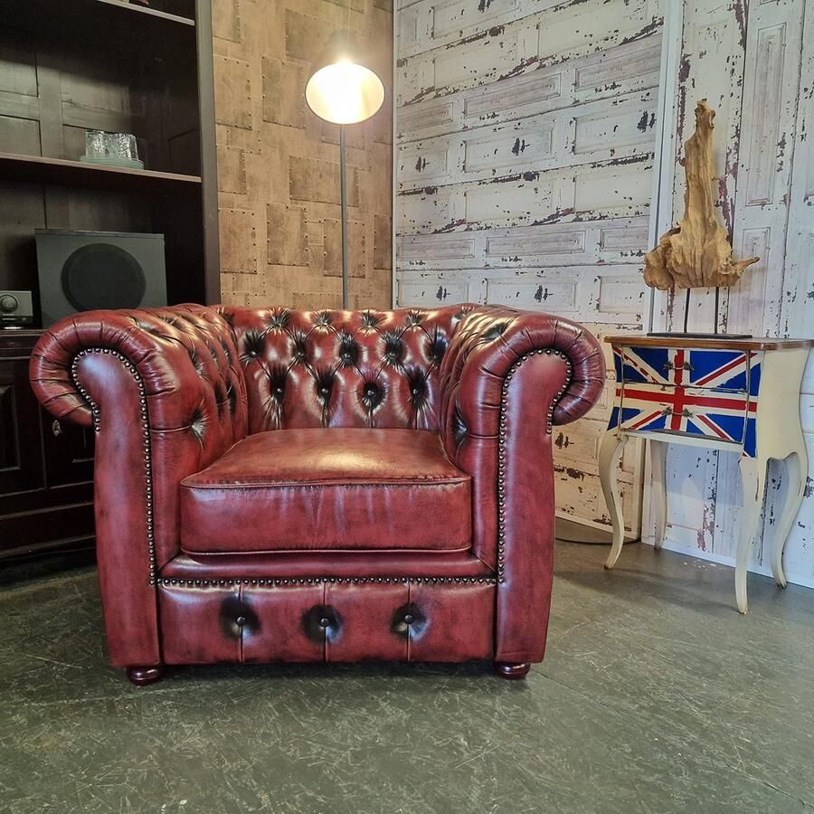 Chesterfield Cresswel fauteuil New Red