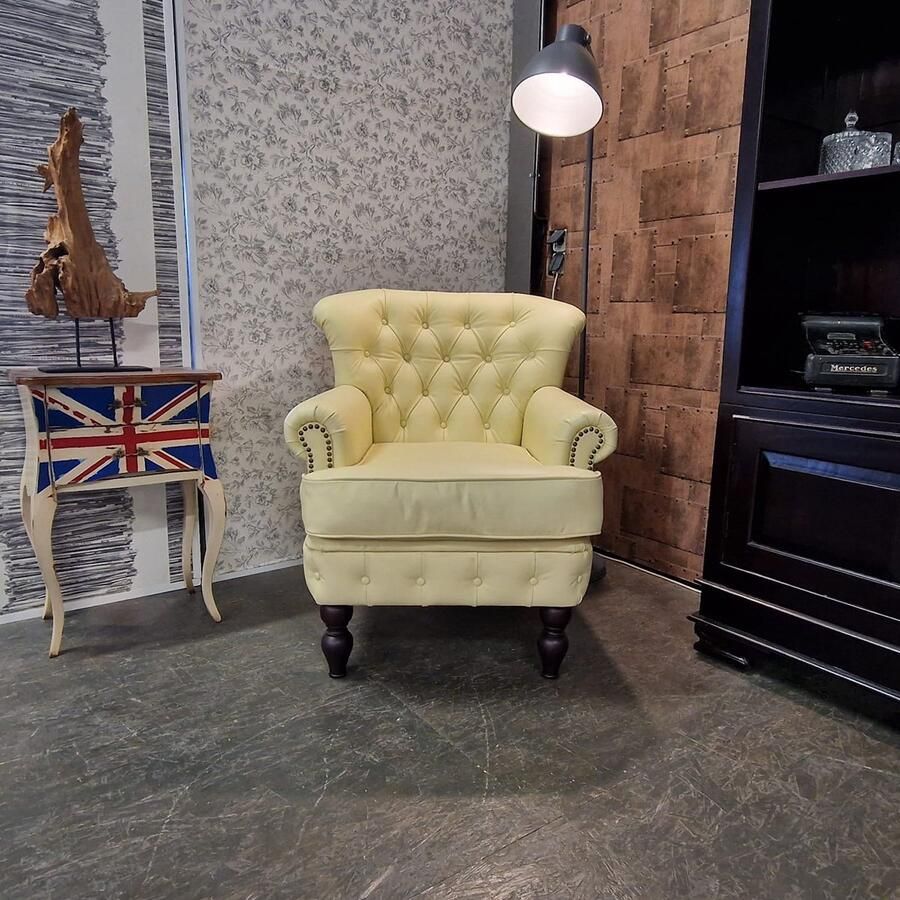 Chesterfield Southfolk fauteuil special Vanille