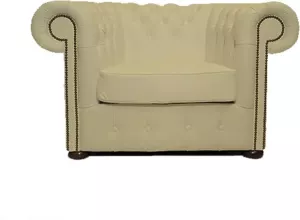 The Chesterfield Brand Chesterfield Fauteuil Class Leer Vanille