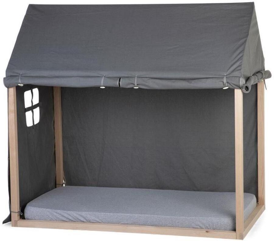Childhome Huis Bedframe Cover 90x200 cm Anthraciet