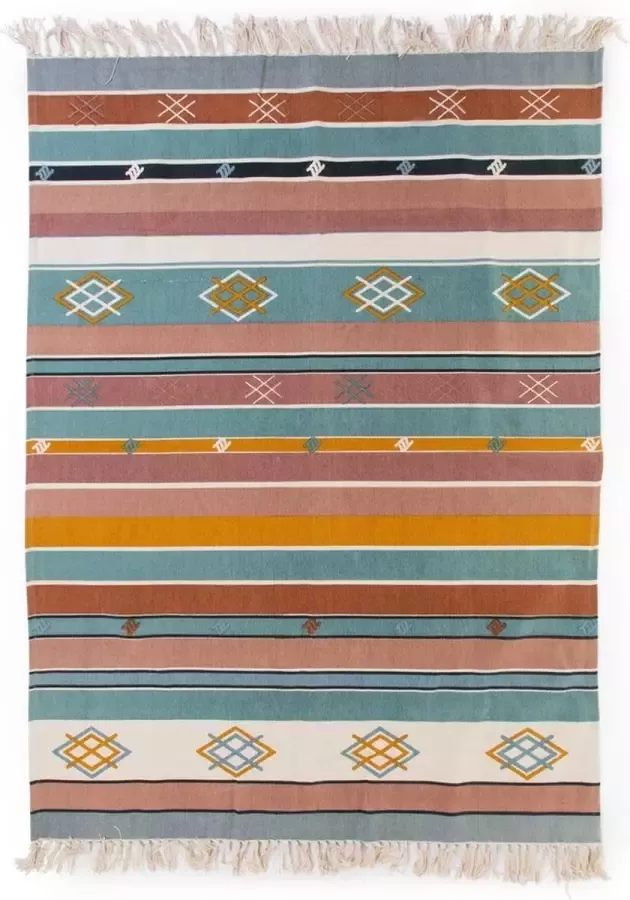 Childhome Kindertapijt 120x160 cm geometrische print meerkleurig