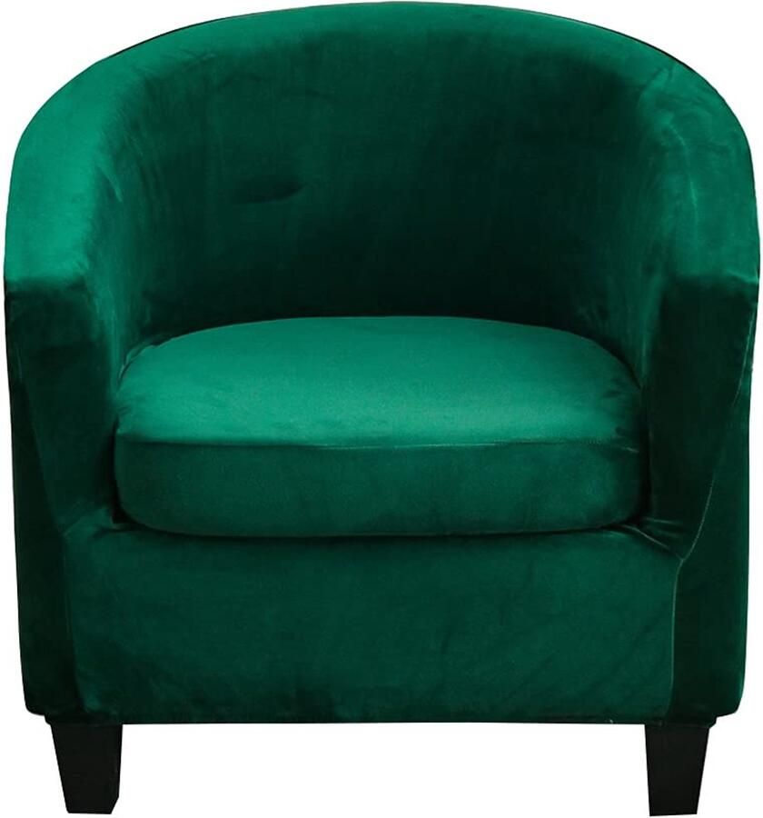 CHNSHOME Fluwelen fauteuilhoes set van 2 fauteuilhoes voor fauteuils clubstoelen Tullsta stoel fauteuilhoes