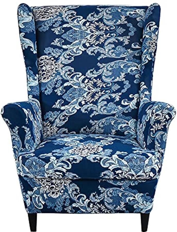 CHNSHOME vleugelstoelhoezen fauteuil hoes vleugelstoelhoezen 2 stuks fauteuilbeschermer stretch fauteuilhoes voor vleugelstoelen