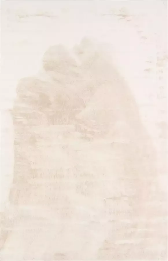 OZ HOME Fluffy Tapijt 120x170 cm Beige EXTRA Zacht Vloerkleed Tapijten Woonkamer Slaapkamer Kerstcadeau