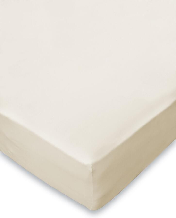 Cinderella Basic Hoeslaken voor Topdekmatras Katoen 160 x 220 Naturel
