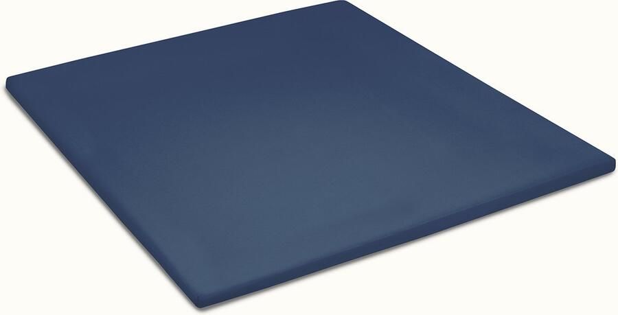 Cinderella Topper Hoeslaken Tot 15 cm matrashoogte Jersey 80-90x200 cm 210 cm Blauw