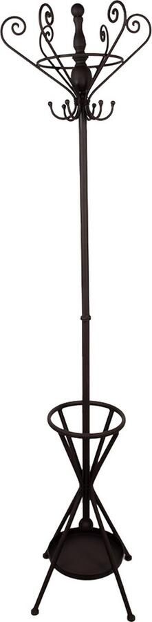 Clayre & Eef Kapstok Staand 180 cm Bruin Ijzer Kapstok