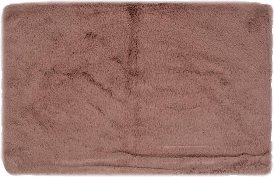 Clayre & Eef Vloerkleed 40x60 cm Roze Polyester