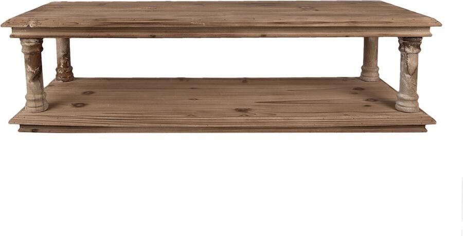 Clayre & Eef Wandrek 105x35x29 cm Bruin Hout