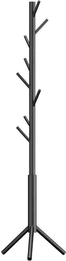 CLGP Kapstok Staand Garderoberek Kledingrek Haken- Industrieel Zwart