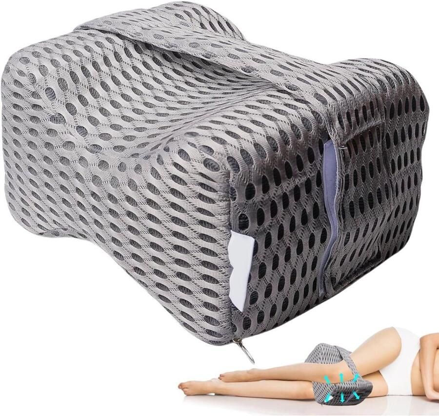 CLGP Kniekussen voor in Bed Beenkussen Zijslaper Verhoging Rugslaper Orthopedisch