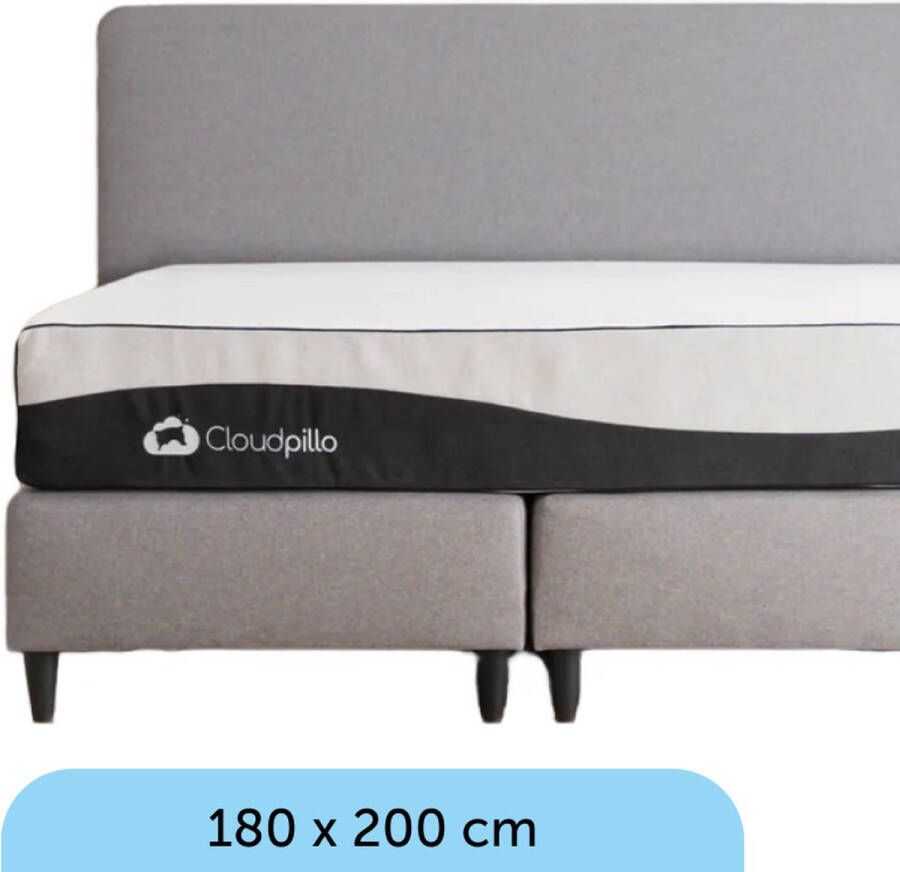Cloudpillo Matras Afstelbaar Traagschuim Matras Koudschuim Matras 180 x 200 cm Traagschuim Matras – 4 lagen – 30 Dagen Proefslapen