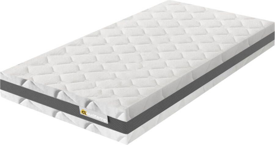 CloudTemp Matras Medisch erkend Aanpasbaar Tweepersoons 160x200 Wasbaar NASA traagschuim Pocketvering Koudschuim Bamboe -Luxe Matras Premium kwaliteit