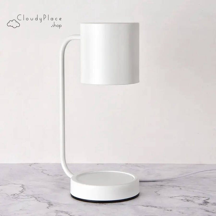 CloudyPlace Candle Warmer Lamp Kaars Lamp Wax Warmer Wit Dimmer en Timer Functie Geniet zonder vlam veel langer van je geurkaars! Ideaal cadeau voor man; Ideaal cadeau voor vrouw - Foto 2