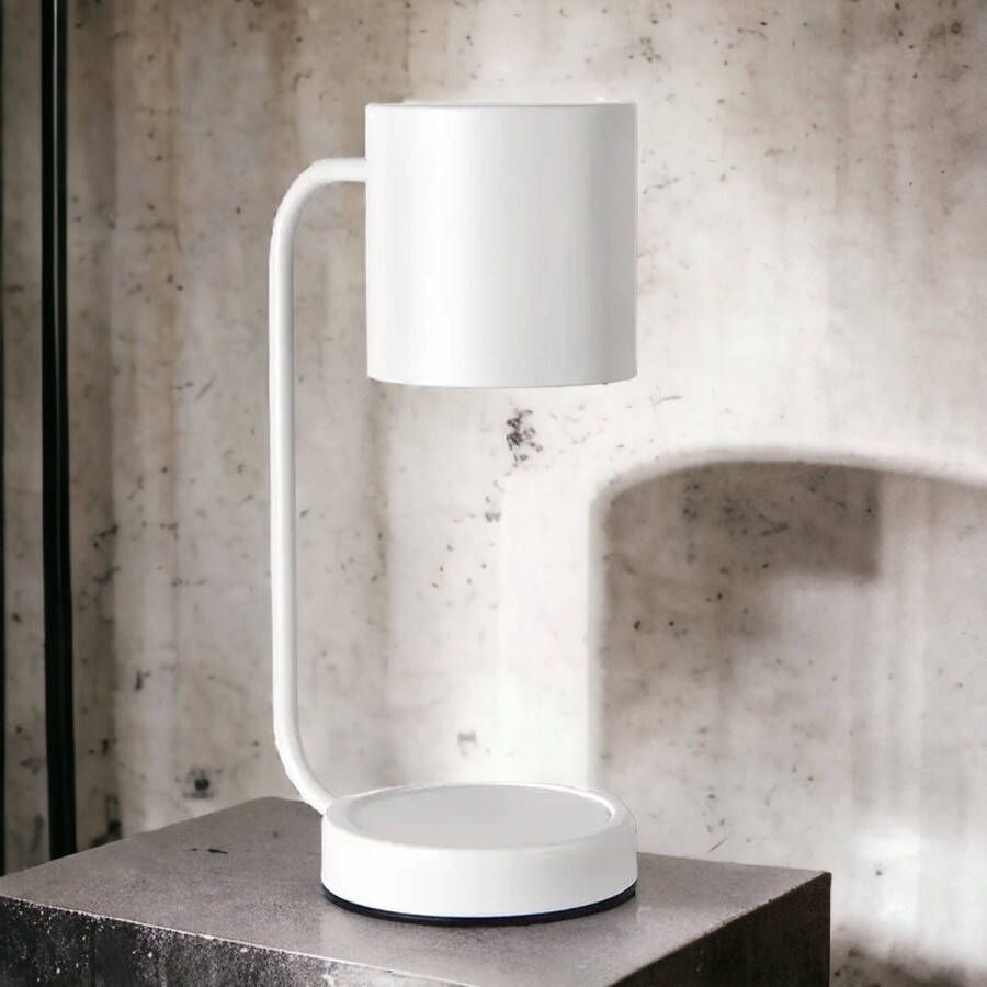 CloudyPlace Candle Warmer Lamp Kaars Lamp Wax Warmer Wit Dimmer en Timer Functie Geniet zonder vlam veel langer van je geurkaars! Ideaal cadeau voor man; Ideaal cadeau voor vrouw