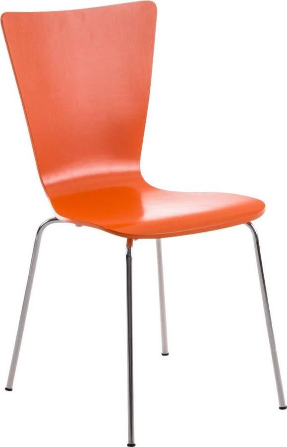 Clp Aaron Bezoekersstoel oranje