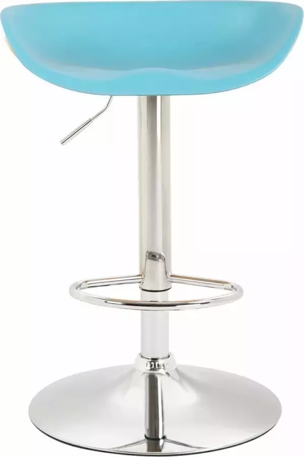 Clp Anaheim Barkruk Kunststof blauw chroom