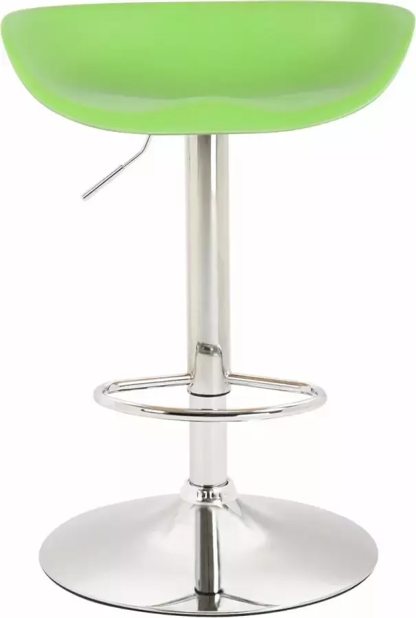 Clp Anaheim Barkruk Kunststof groen chroom