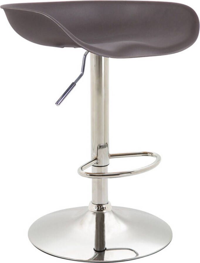 Clp Anaheim Barkruk Kunststof koffie chroom - Foto 2