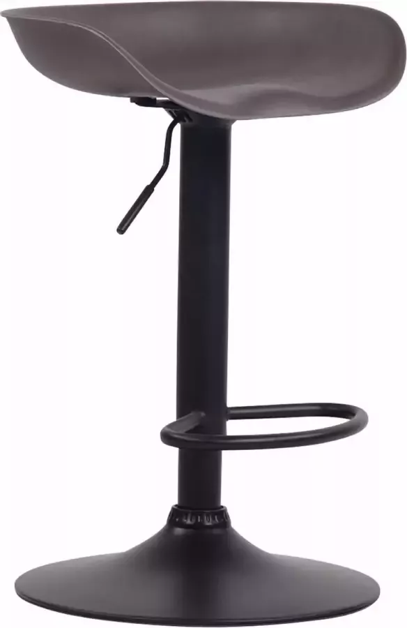 Clp Anaheim Barkruk Kunststof koffie zwart