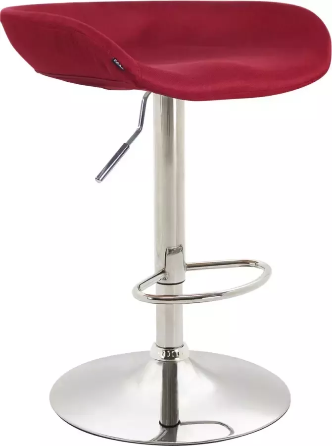 Clp Anaheim Barkruk Stof oranje chroom