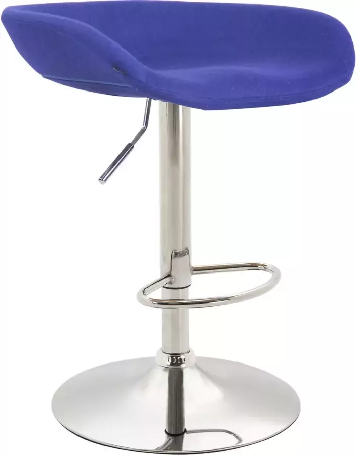 CLP Anaheim Barkruk Vilt zwart blauw - Foto 2