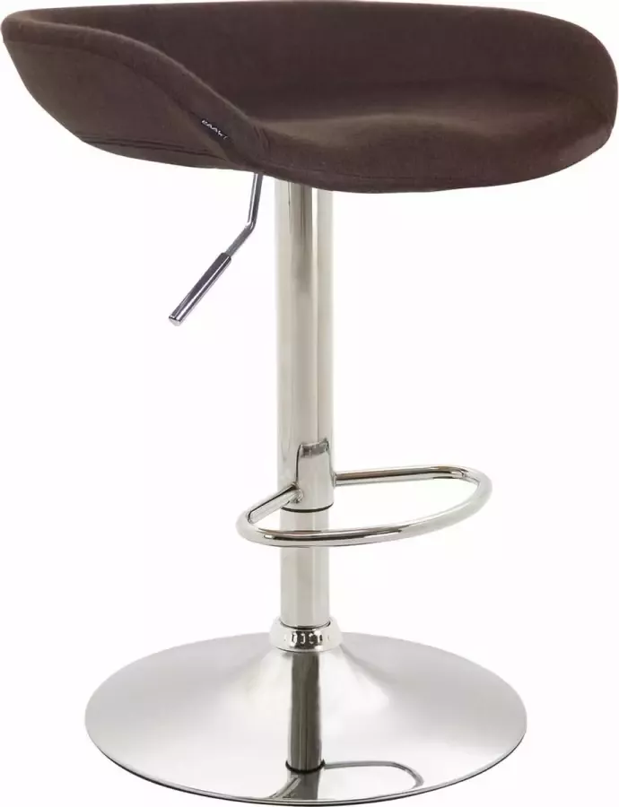 Clp Anaheim Barkruk Vilt bruin chroom