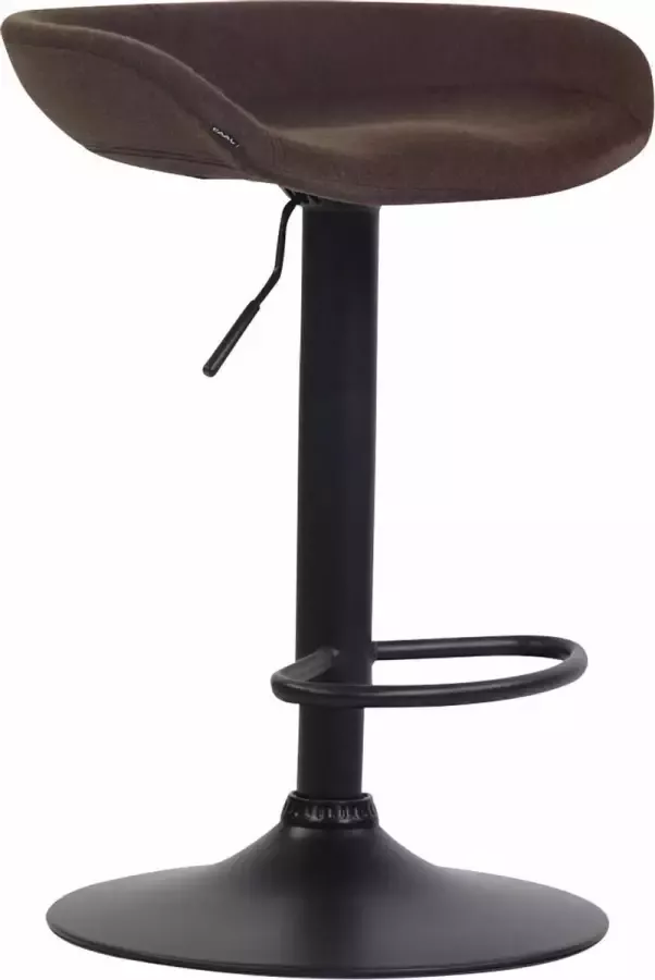 Clp Anaheim Barkruk Vilt bruin zwart