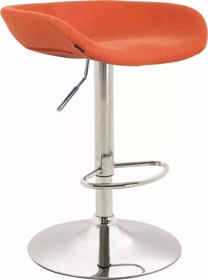 Clp Anaheim Barkruk Vilt oranje chroom