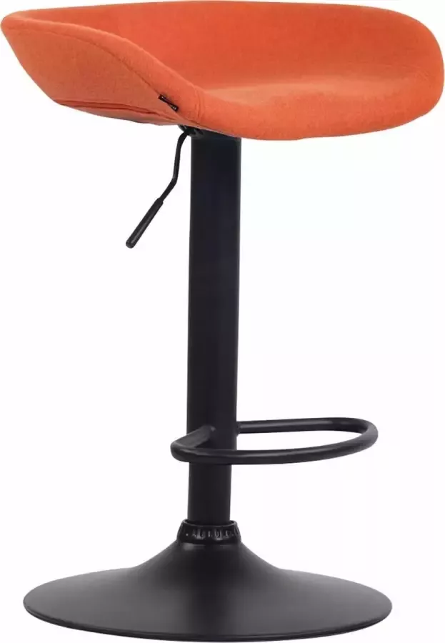 Clp Anaheim Barkruk Vilt oranje zwart