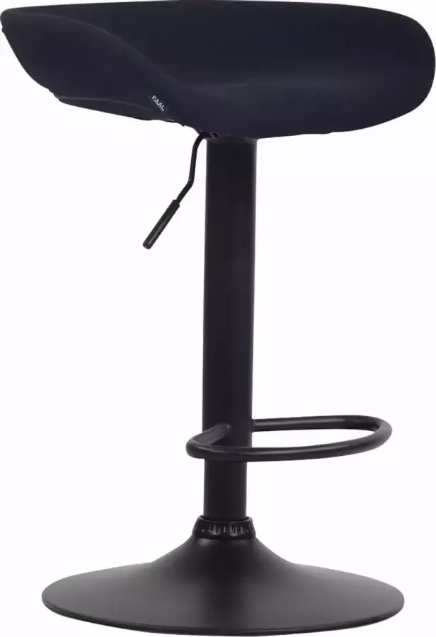 CLP Barkruk Anaheim Zwart Frame Vilt