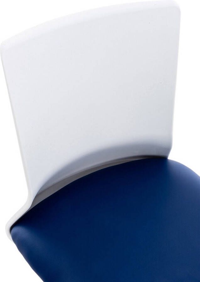 Clp Apolda Bureaustoel blauw Imitatieleer