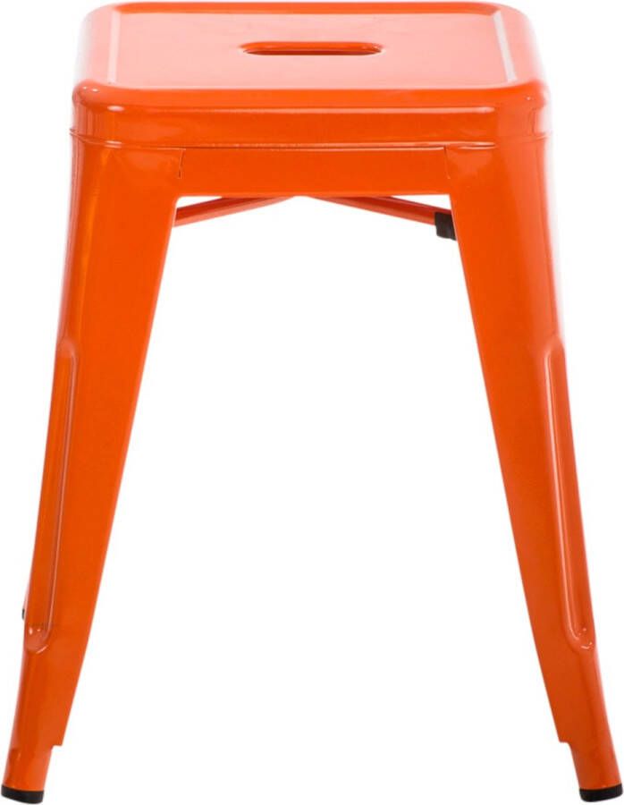 Clp Armin Hocker Kruk Metaal oranje