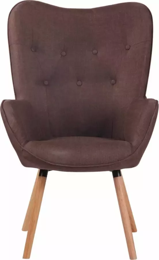 Clp Ashford Lounger Stof Bruin Natura