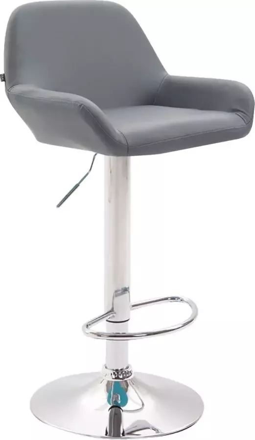 CLP Barkruk Braga Chroom Frame Kunstleer