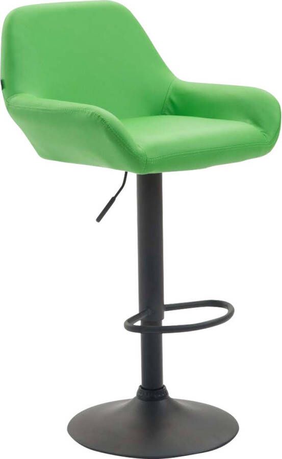 CLP Barkruk Braga Zwart Frame Kunstleer
