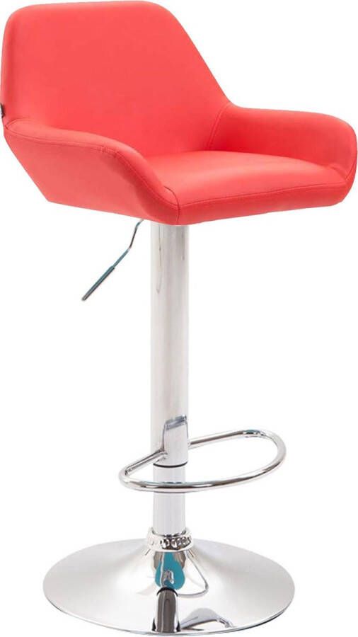 CLP Barkruk Braga Chroom Frame Kunstleer