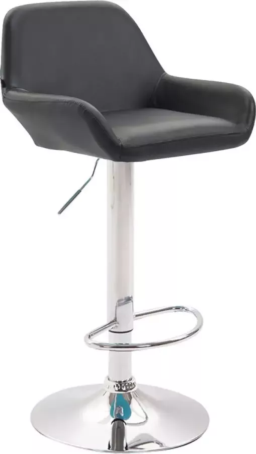 CLP Barkruk Braga Chroom Frame Kunstleer
