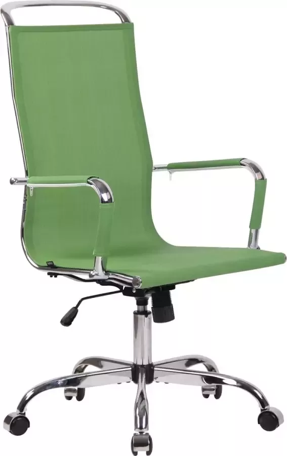 Clp Branson Bureaustoel Ergonomisch Met armleuningen Voor volwassenen Mesh groen