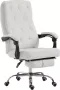 Clp Bureaustoel GEAR directiestoel managerstoel kantoorstoel in hoogte verstelbare bureaustoel met uitschuifbare voetsteun Ergonomische draaistoel verkrijgbaar in verschillende kleuren bekleding van kunstleer zwart - Thumbnail 2