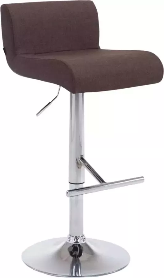 Clp California Barkruk Stof bruin