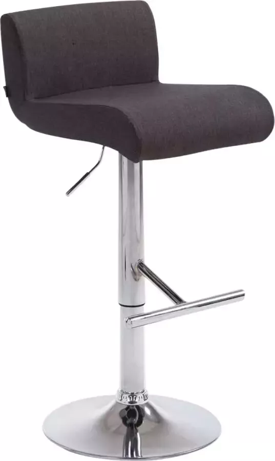 Clp California Barkruk Stof donkergrijs